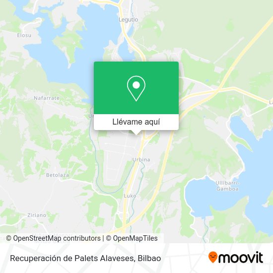 Mapa Recuperación de Palets Alaveses
