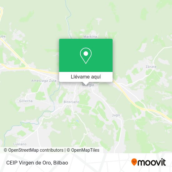 Mapa CEIP Virgen de Oro