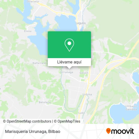 Mapa Marisquería Urrunaga