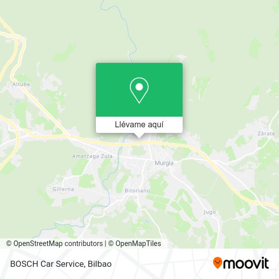 Mapa BOSCH Car Service
