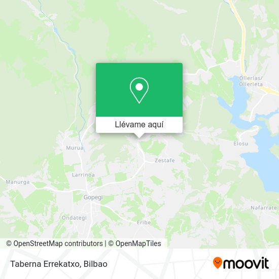 Mapa Taberna Errekatxo