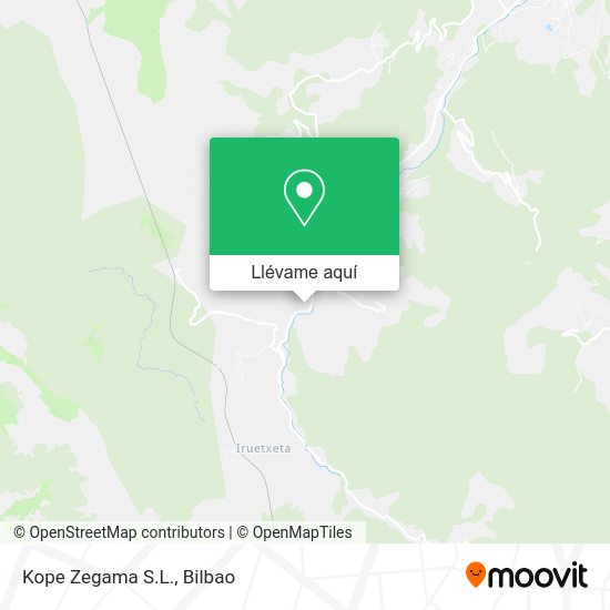 Mapa Kope Zegama S.L.