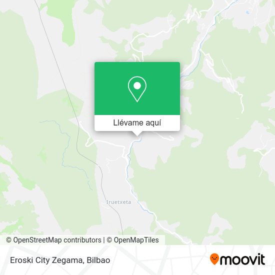 Mapa Eroski City Zegama