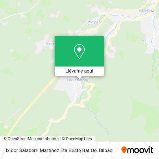 Mapa Ixidor Salaberri Martínez Eta Beste Bat Oe