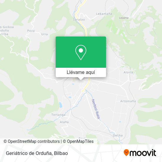 Mapa Geriátrico de Orduña