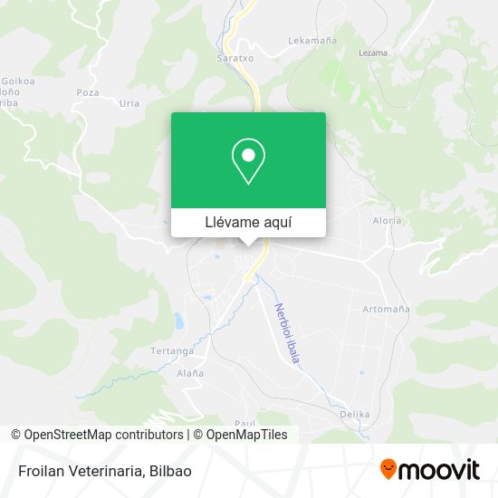 Mapa Froilan Veterinaria