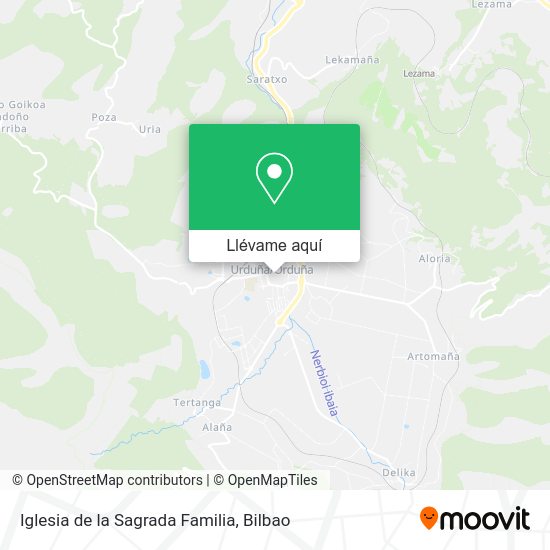 Mapa Iglesia de la Sagrada Familia