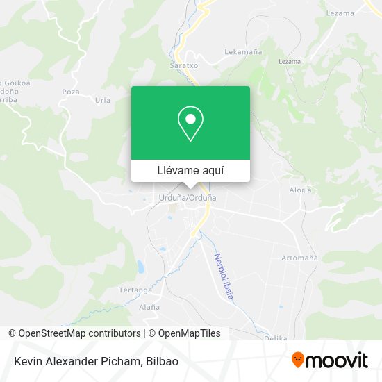 Mapa Kevin Alexander Picham