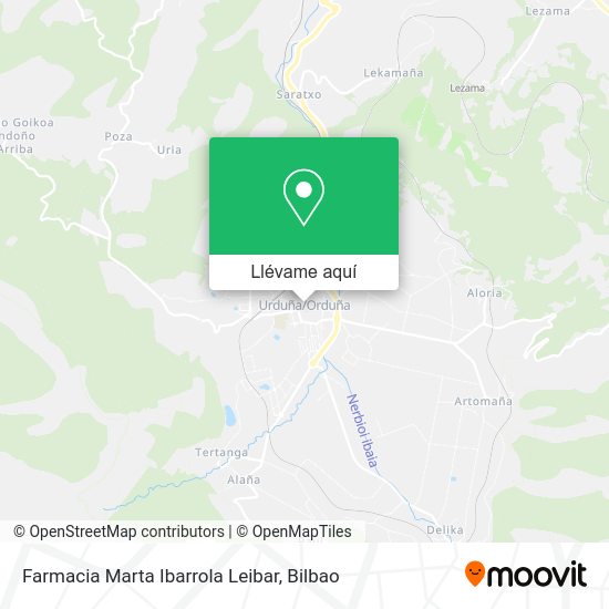 Mapa Farmacia Marta Ibarrola Leibar