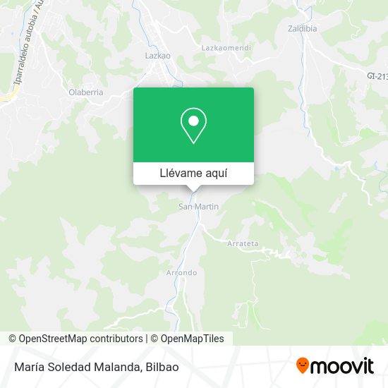 Mapa María Soledad Malanda