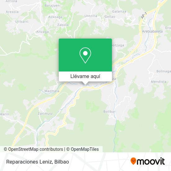 Mapa Reparaciones Leniz