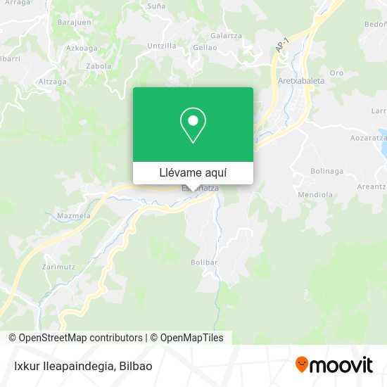 Mapa Ixkur Ileapaindegia