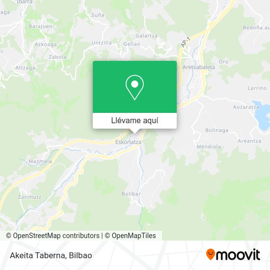 Mapa Akeita Taberna