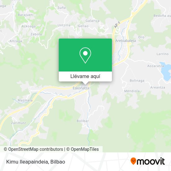 Mapa Kimu Ileapaindeia