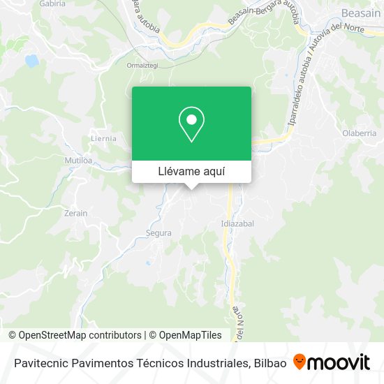 Mapa Pavitecnic Pavimentos Técnicos Industriales