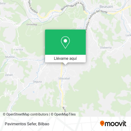 Mapa Pavimentos Sefer