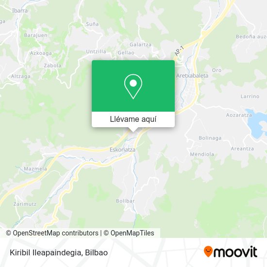 Mapa Kiribil Ileapaindegia