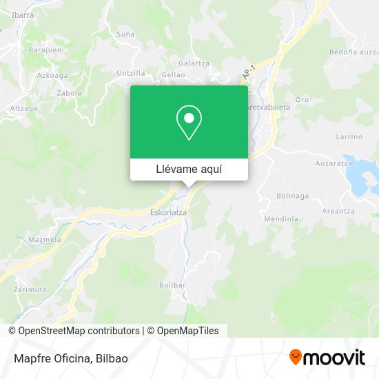 Mapa Mapfre Oficina