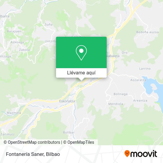 Mapa Fontanería Saner