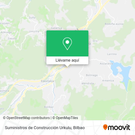 Mapa Suministros de Construcción Urkulu