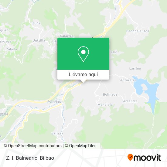 Mapa Z. I. Balnearío