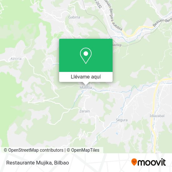 Mapa Restaurante Mujika