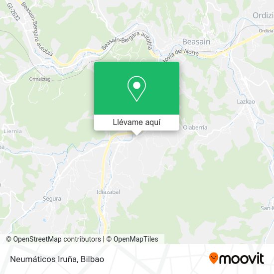 Mapa Neumáticos Iruña