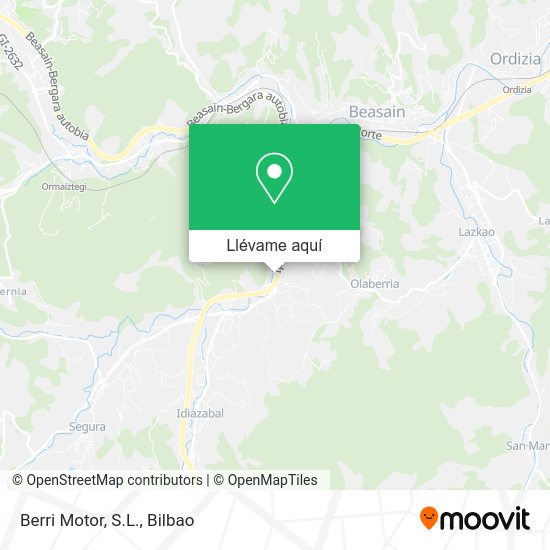 Mapa Berri Motor, S.L.