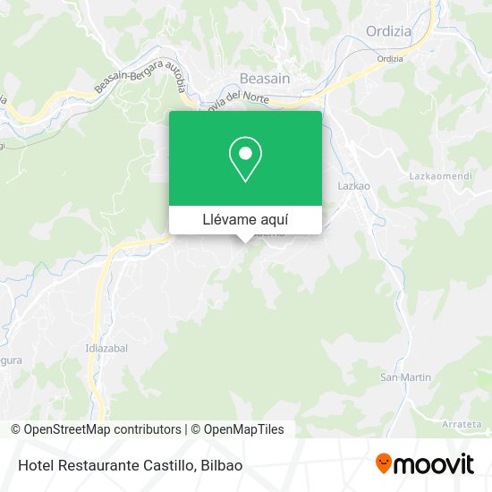 Mapa Hotel Restaurante Castillo