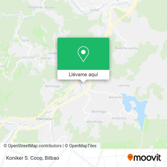 Mapa Koniker S. Coop