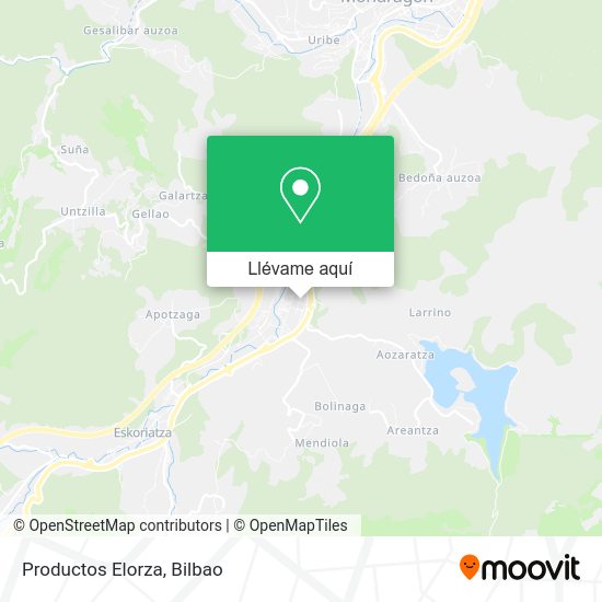 Mapa Productos Elorza