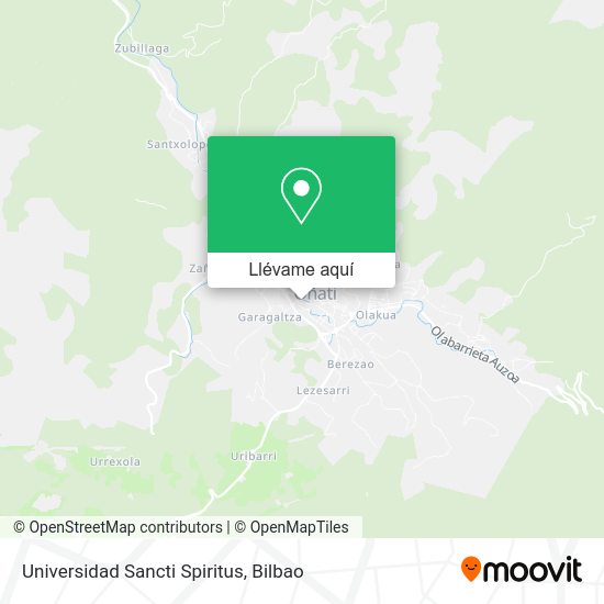 Mapa Universidad Sancti Spiritus