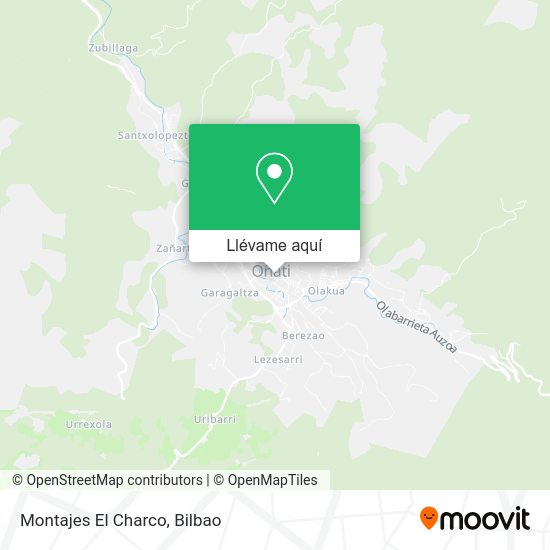 Mapa Montajes El Charco