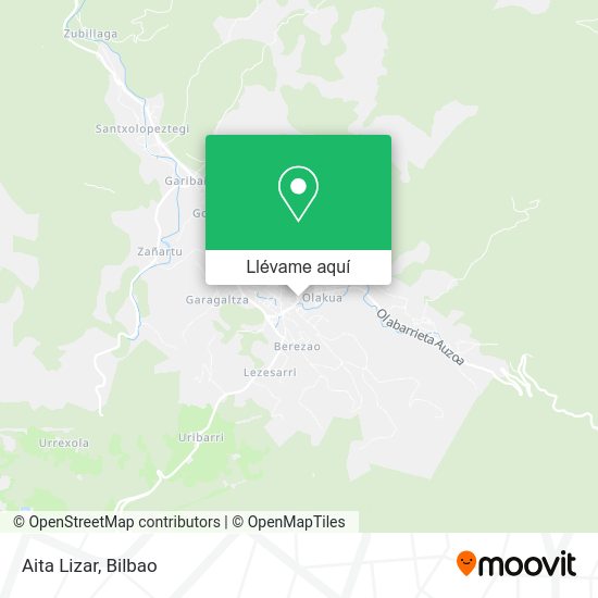Mapa Aita Lizar