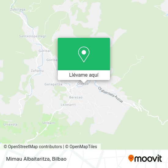 Mapa Mimau Albaitaritza