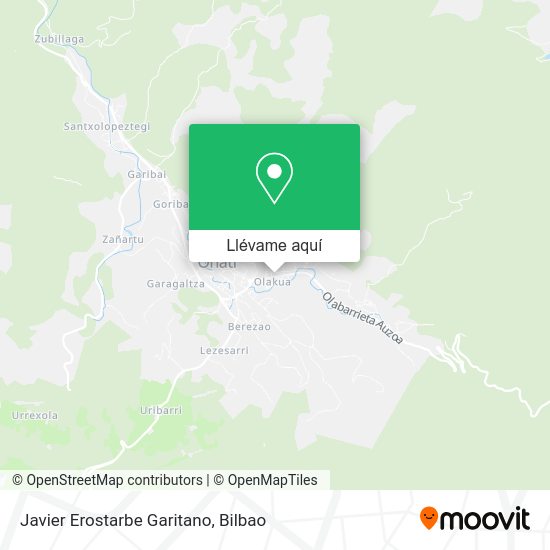 Mapa Javier Erostarbe Garitano