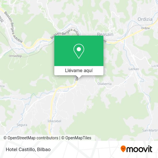 Mapa Hotel Castillo