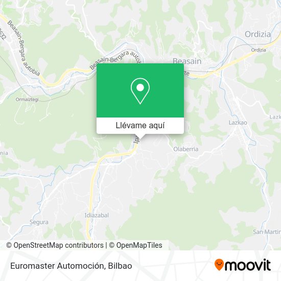Mapa Euromaster Automoción
