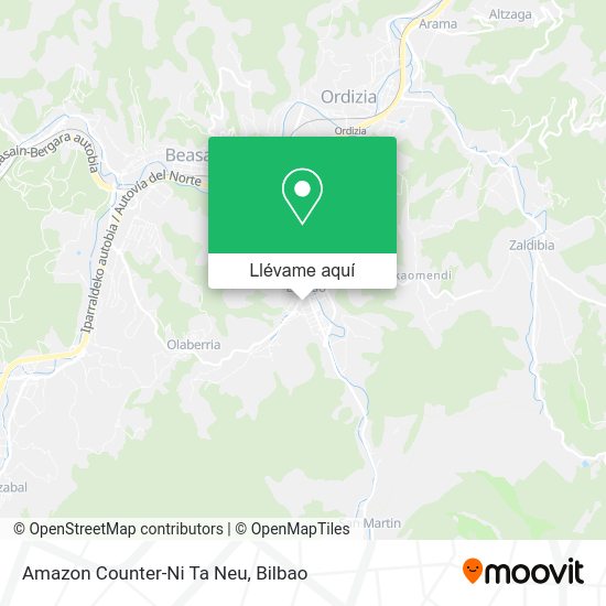 Mapa Amazon Counter-Ni Ta Neu