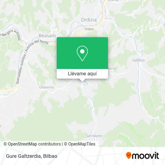 Mapa Gure Galtzerdia