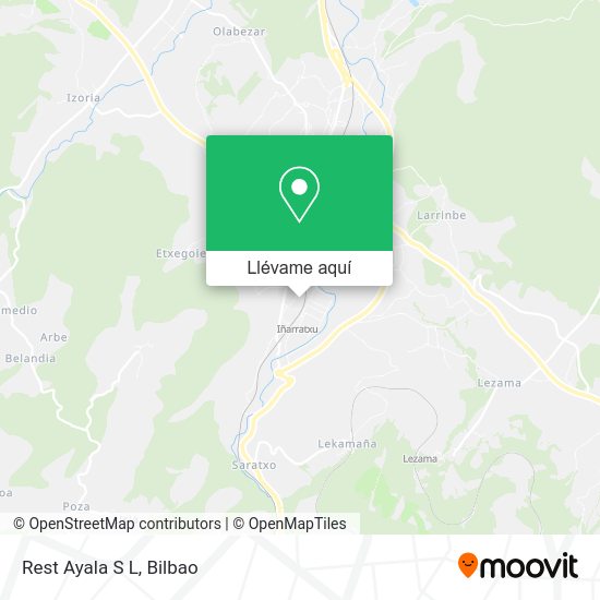 Mapa Rest Ayala S L
