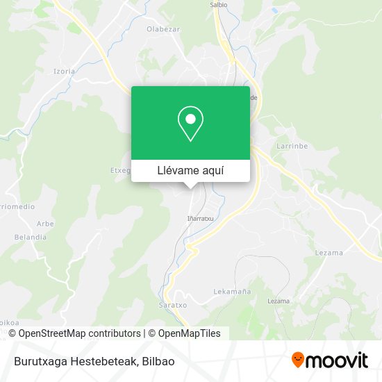 Mapa Burutxaga Hestebeteak