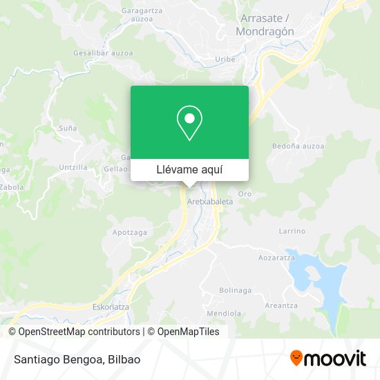 Mapa Santiago Bengoa