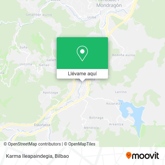 Mapa Karma Ileapaindegia