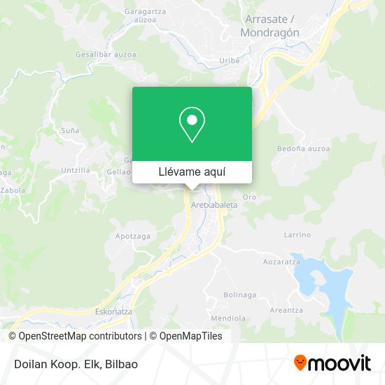 Mapa Doilan Koop. Elk