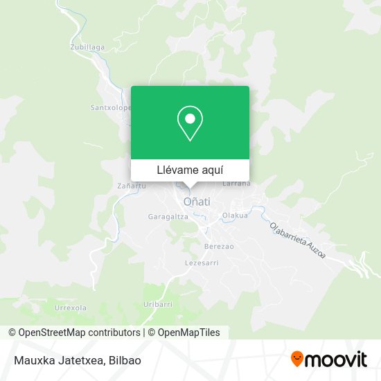 Mapa Mauxka Jatetxea