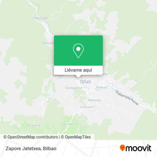 Mapa Zapore Jatetxea