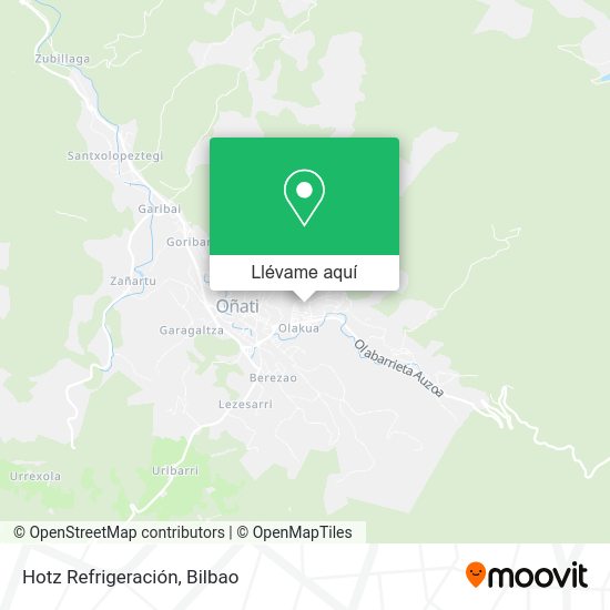 Mapa Hotz Refrigeración