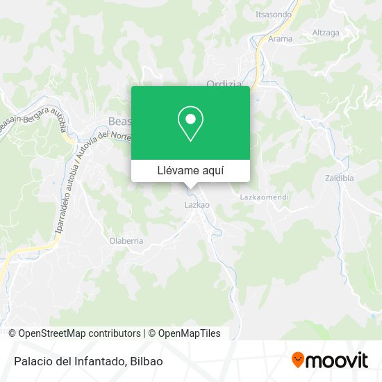 Mapa Palacio del Infantado
