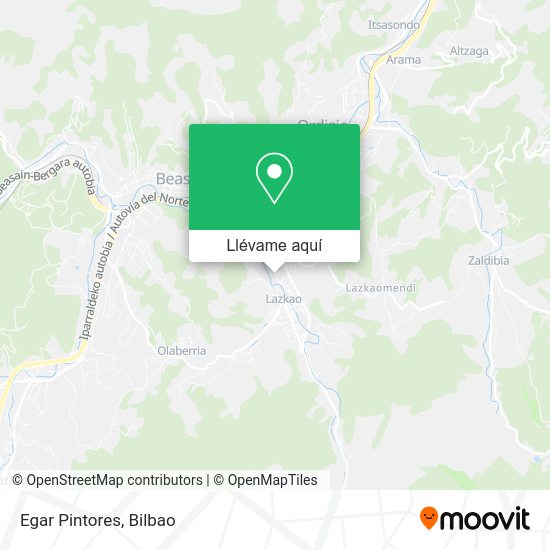 Mapa Egar Pintores